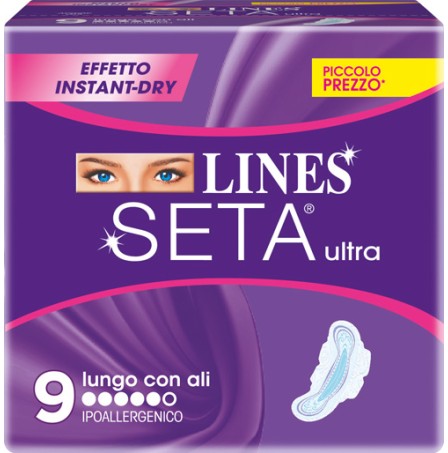 LINES SETA Ultra Lungo+Ali 9pz