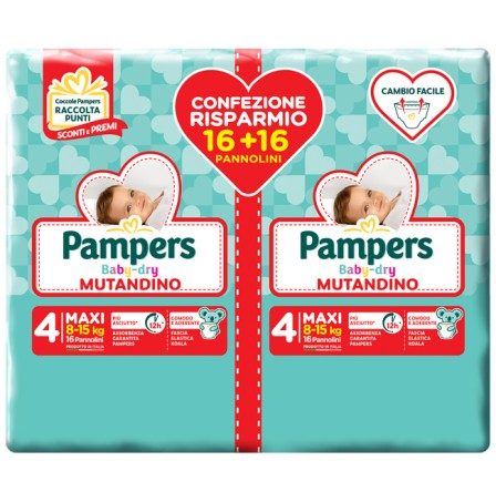 PAMPERS BD MUT DUODWCT MAXI32P