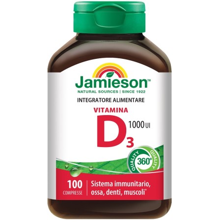 JAMIESON VIT.D3 1000UI 100CPR