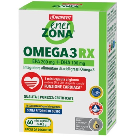 ENERZONA Omega 3RX  60MiniCaps