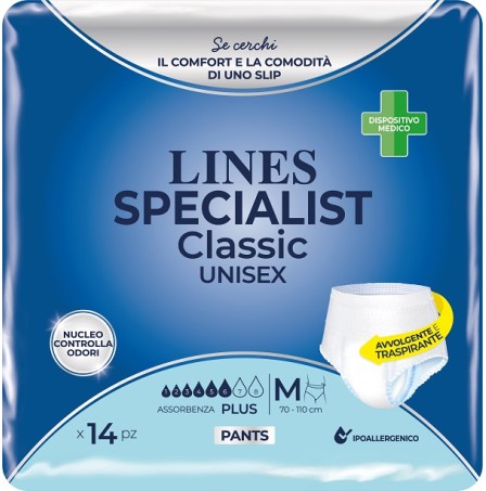 LINES CLAS PANTS PLUS M 14PZ