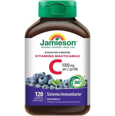 JAMIESON VIT.C1000 MIRT.120CPR