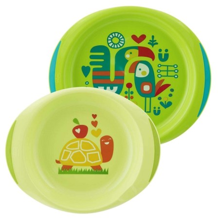 CH Set Piatti Verde 12m+
