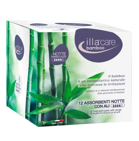ILLA CARE Bamboo Notte 12pz
