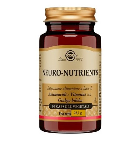 NEURO NUTRIENS 30*Cps SOLGAR