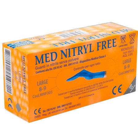 GAMMADIS Guanti Nitr.L 100pz