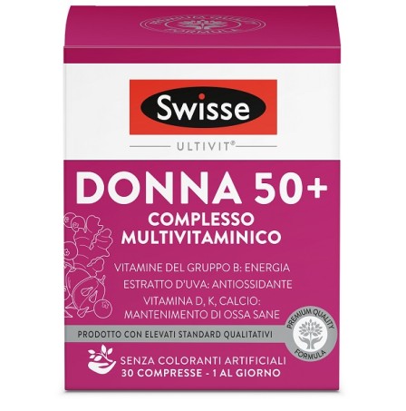 SWISSE MultiVit.Donna*50+30Cpr