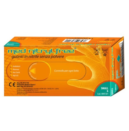 GUANTI Nitrile S 100pz LPpharm
