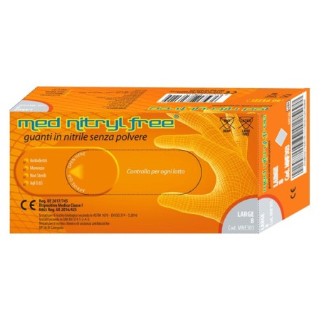 GUANTI Nitrile L 100pz LPpharm