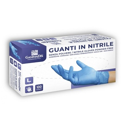 GAMMADIS Guanti Nitr.M 100pz
