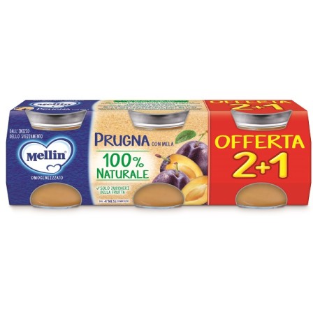 MELLIN OMOG PRUGNA 3PZ 100G