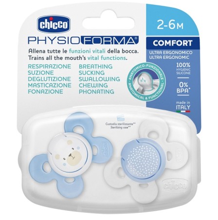 CH Succh.Comf.Sil.Boy 0-6m+2pz