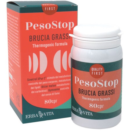 PESO STOP BRUCIA GRASSI 80Cpr