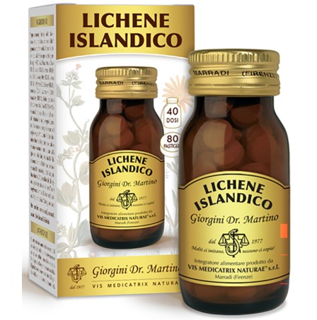 LICHENE ISLANDICO 80 Past.