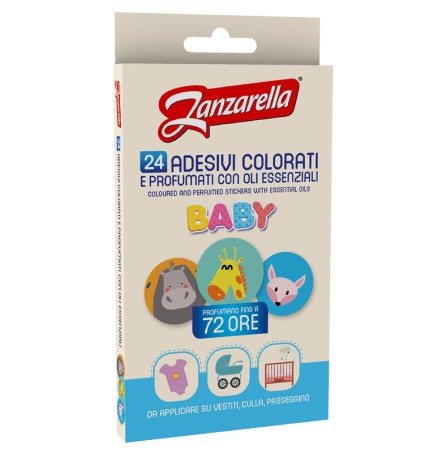 ZANZARELLA Sticker Baby 24pz