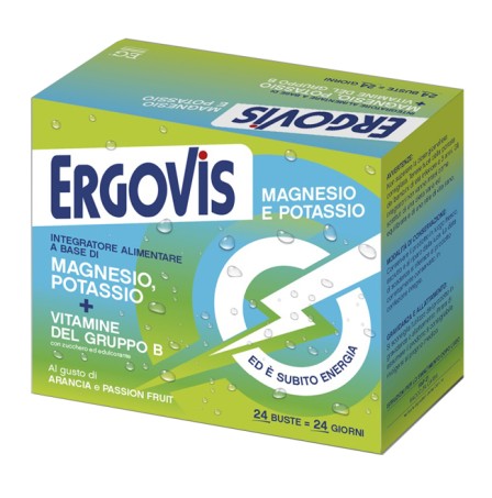 ERGOVIS MG+K VIT B C/ZUC24BUST