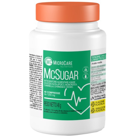 MC SUGAR 40 Cpr