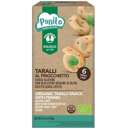 PANITO Taralli Finocch.180g