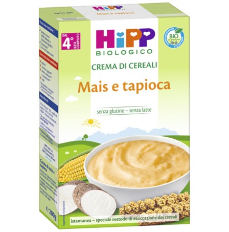 HIPP BIO CREMA CEREALI MAIS/TA
