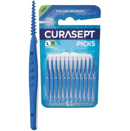 CURASEPT PICKS Large 36pz