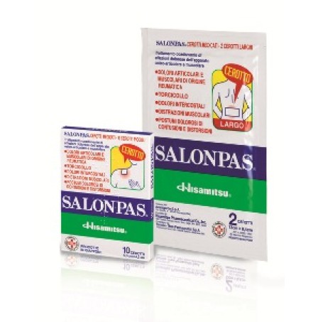 SALONPAS 10CER MEDIC 6,5x4,2CM