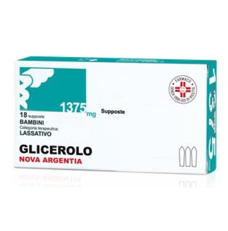GLICEROLO BB 18SUPP 1375MG