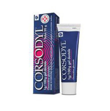 Corsodyl*gel Dentale 30g 1g/100g