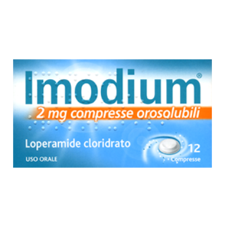 Imodium*12compresse Orosolubili 2mg