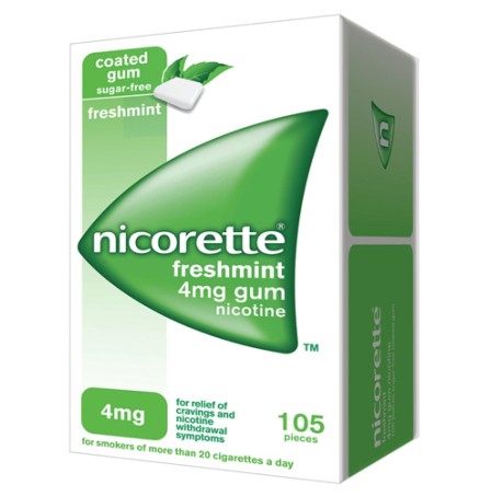 NICORETTE 105GOMME MAST 4MG ME