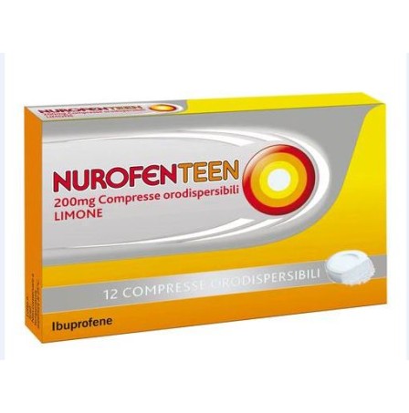 Nurofenteen*12cpr Oro 200mg Li