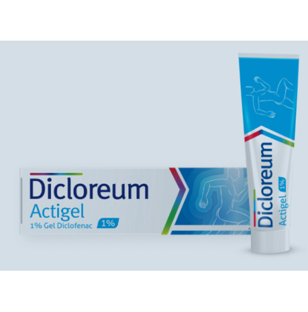 Dicloreum Actigel*gel 50g 1%
